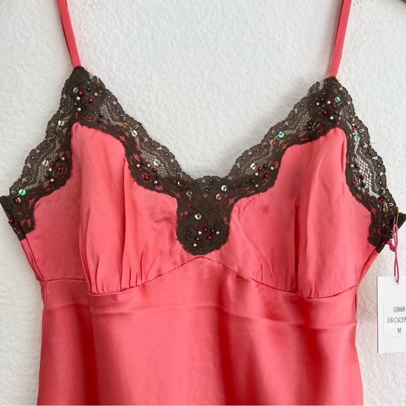 Gold Hawk Silk Coral Camisole - Picture 2 of 4